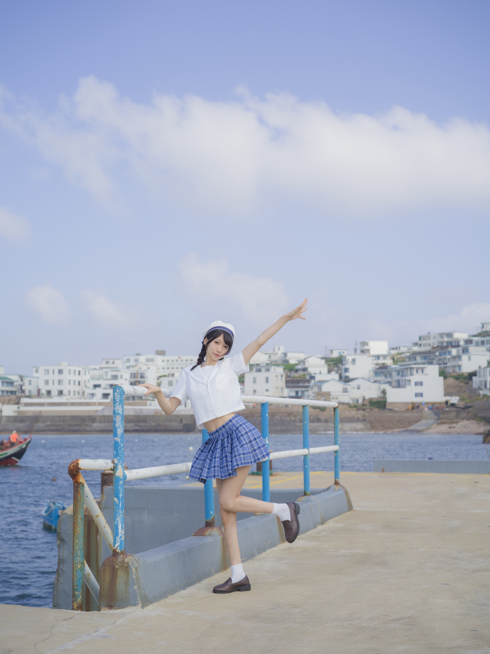 魔物喵 - NO.027 NAGESA魔物喵 海风与少女 [14P]-XikXak